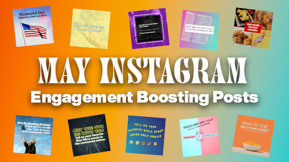 May Instagram Engagement Boosting Posts image number null